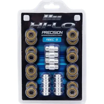 Ložisko k in-line bruslím Ložiská Hi-Lo Precision ABEC 9 16ks