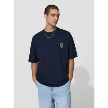 Pánské tričko Tričko s ozdobnou výšivkou - S - House - námořnictvo - 999GU-59X