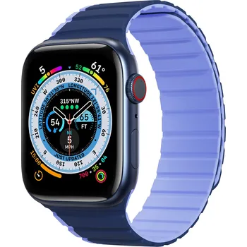 Příslušenství k chytrým hodinkám DuxDucis Řemínek na Apple Watch 44mm / 45mm / 46mm / 49mm - DuxDucis, LD Blue