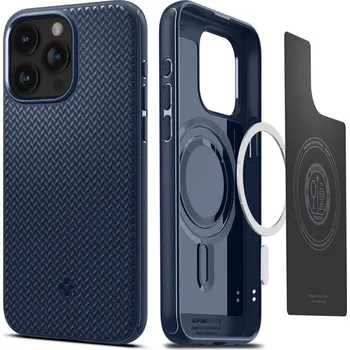 Spigen Ochranný kryt na iPhone 15 Pro MAX - Spigen, Mag Armor MagSafe Blue