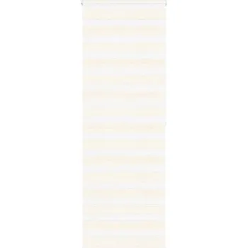 Roleta vidaXL Zebra roleta 80x200 cm šířka látky 75,9cm polyester [4014777] Barva: Mramorově béžová