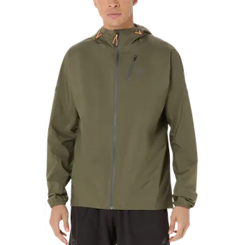 Pánská větrovka Bunda s kapucí ASICS FUJITRAIL ELITE WATERPROOF JACKET 2011d265-301 Velikost S