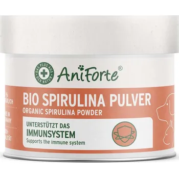 AniForte Bio spirulina - organický prášek pro psy a kočky (250 g)
