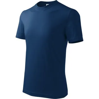 Tričko Dětské Malfini® Basic - Půlnoční Modrá / 146 cm/10 let