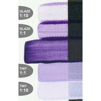 Vodová barva Akryl Golden Fluid 118ml – 2401 Ultramarine Violet