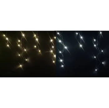 Dekorativní svítidlo Metro Světelné LED rampouchy PROFI / 5 m / 100 LED / 9,2 W / vnitřní i venkovní / teplá a studená bílá