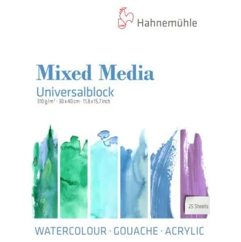 Blok Blok Hahnemühle mixed media 30x40cm 310g