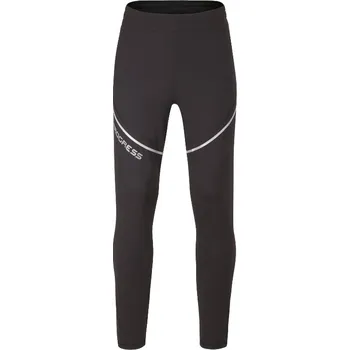 Pánské legíny Progress REFLEX pánské běžecké legíny černá Velikost: L