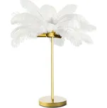 Dekorační lampa FERI 1 02 bílá / zlatá