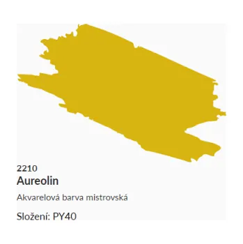 Vodová barva Akvarelová barva Umton 2,6ml – 2210 aureolin