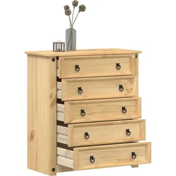 Komoda vidaXL Komoda Corona 80 x 40 x 89 cm masivní borové dřevo [4005673]