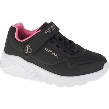 Dívčí obuv Černé dívčí tenisky Skechers Uno Lite 310451L-BKRG Velikost: 27