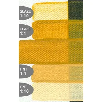 Výtvarná barva Akryl Golden Fluid 118ml – 2410 Yellow Oxide