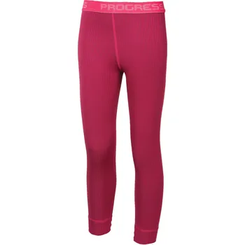 Progress MS SDND dětské funkční dlouhé spodky malinová Velikost: 104/1