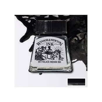 Náplň do psacích potřeb Tuš Winsor Newton 14ml – 030 černá