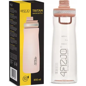 Vodní sport 4FIZJO Láhev na vodu 4FIZJO, 850 ml 850 RŮŽOVÁ