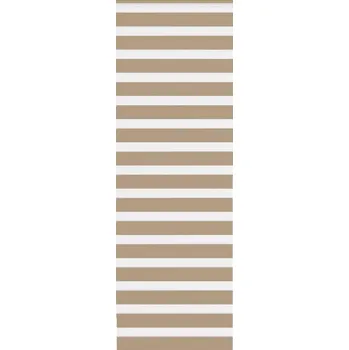 Roleta vidaXL Zebra roleta 85x200 cm šířka látky 80,9 cm polyester [4014778] Barva: sand brown