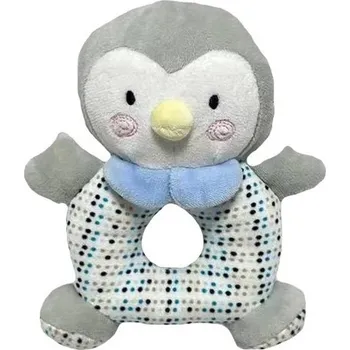 Tulilo Hračka +0m chrastítko Tučňák mintovo-modrý