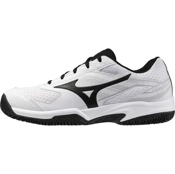 Dámská tenisová obuv Mizuno BREAK SHOT 5 CC(U) - White/Black /Harbor Mist Velikost: 40.0