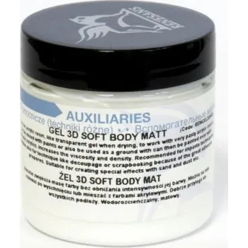 Strukturovací 3D gel matný – soft body 110ml