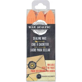 Pečeť Sada pečetících vosků Manuscript 3ks – broskovové
