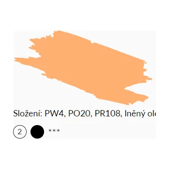 Olejová barva Olejová barva Umton 20ml – 0098 Růžová lososová