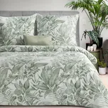 SATÉNOVÉ POVLEČENÍ SPRING48 200X220 CM, 2 KS 70X80 CM LISTY