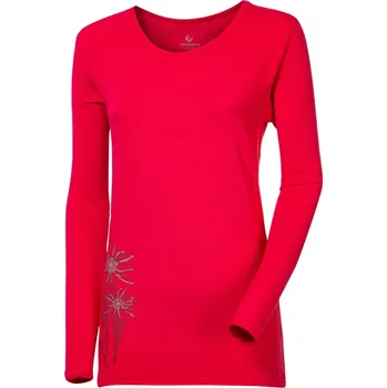 Dámské tričko Progress SONJA "EDELWEISS" dámské triko s dlouhým rukávem s bambusem Velikost: S