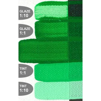 Vodová barva Akryl Golden Fluid 118ml – 2250 Permanent Green Light