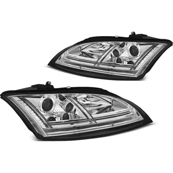 Přední světlomet Přední světla, Audi TT, 8J, 2006-2010, LED Chrom SEQ (LPAUE0)
