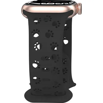 Mi-band Řemínek s perforovanými pacičkami pro Apple Watch 42/44/45/46/49mm Barevná varianta: Černý