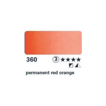 Výtvárné potřeby Akvarelová barva Horadam 1/2 – 360 permanent red orange