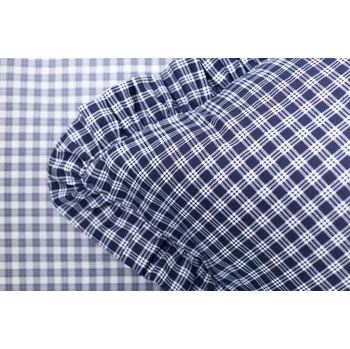 Povlečení Podpěrová s.r.o. Bavlněné povlečení MODRÁ KOSTIČKA pozitiv/negativ S KANÝREM Velikost: 200x200 (1x), 70x90 cm kanýr (2x) ŠEV na peřině