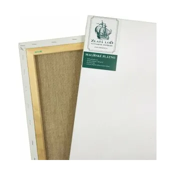 Malířské plátno Malířské plátno Zlatá loď – 40x40cm