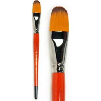 Výtvárné potřeby Plochý zaoblený štětec Renesans 1097FR krátký – velikost 20