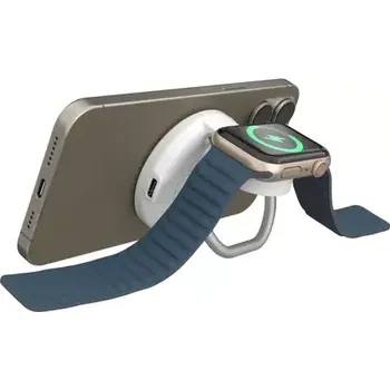 Targus HyperJuice Qi2 2-in-1 bílá (HJ3310WHGL)