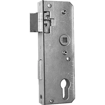 German Zadlabací zámek / L/P / 40 mm / nerezová ocel