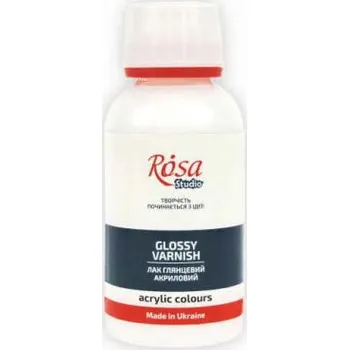 Lak na dřevo Lesklý lak pro akryl Rosa – 120ml