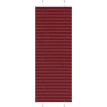Roleta vidaXL Plisovaná roleta 80x200 cm Šířka látky 79,4 cm [4015207] Barva: Vínová