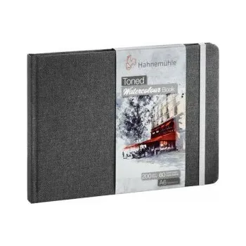 Akvarelová kniha HHM šedá A6 200g