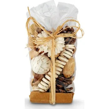 German HOLI Ozdobné sušené květiny / hnědá/béžová