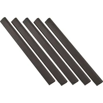 German Upínací profily pro připevnění rolet a zástěn 24 cm / 25 ks / tmavá šedá