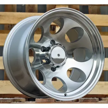 Alu kolo Alu kola Racing Line BY997, 17x10 5x150 ET-52, stříbrná + leštění