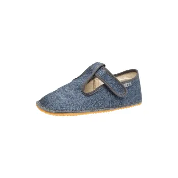 Dámská zdravotní obuv Beda Barefoot bačkůrky BF-060010/W/OP Grey denim s PEVNÝM OPATKEM Velikost EU: 23, vnitřní délka: 146, vnitřní šířka: 62