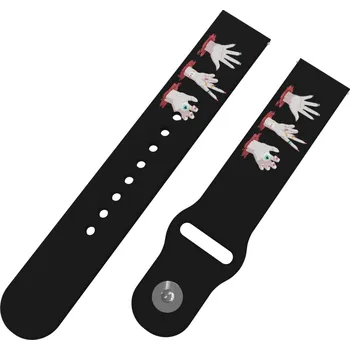 Příslušenství k chytrým hodinkám Strapido RUCE ZE ZÁHROBÍ řemínek 22 mm