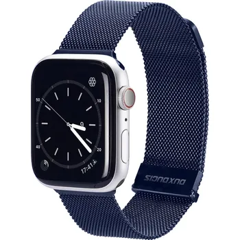 Příslušenství k chytrým hodinkám DuxDucis Řemínek pro Apple Watch 38mm / 40mm / 41mm / 42mm - DuxDucis, Milanese Blue