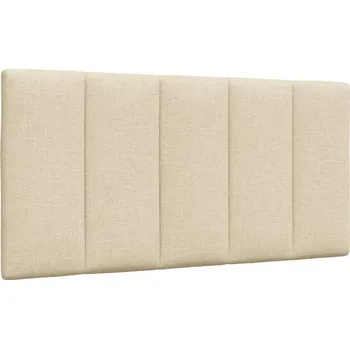 vidaXL Polštář na čelo postele Hanko 100 cm textil [4019153] Barva: krémová