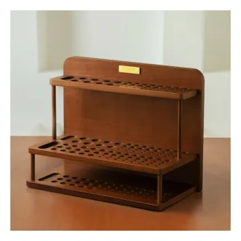 Umělecký štětec Luxusní dvoupatrový stojánek na štětce Meeden