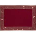 Sander Prostírání Starlight, 35 x 50 cm, burgundy 826964-26