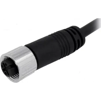 Elektroinstalační materiál AMPHENOL Konektor M12 zástrčka zásuvka 3 PIN vodiče IP67 přímý 250V